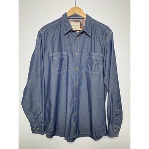 Weatherproof Vintage Denim Button Down Shirt - XL